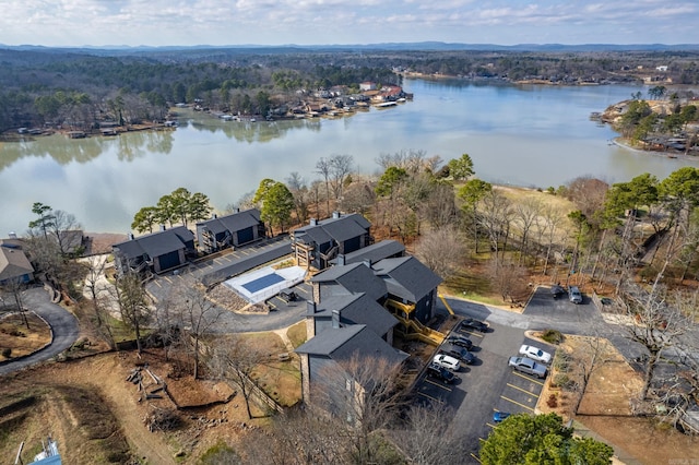 203 Stearns Pt Unit B6, Lake Hamilton, AR 71913 - drone / aerial view with a water view