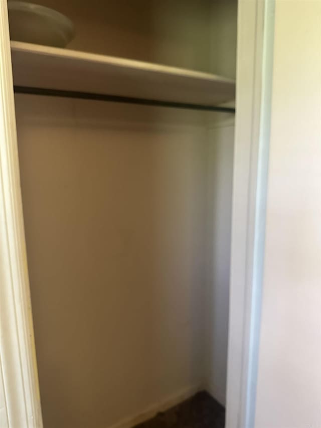 view of closet
