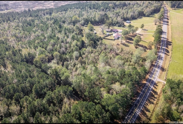 6322 US Highway 278, Rosston, AR 71858 - bird's eye view featuring a view of trees