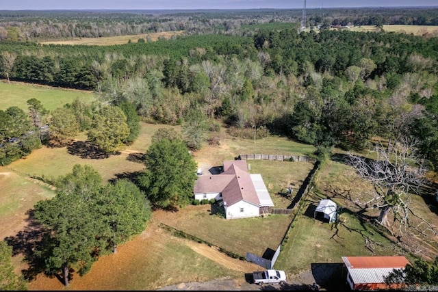 6322 US Highway 278, Rosston, AR 71858 - birds eye view of property featuring a view of trees