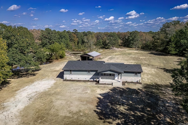 340 Lewallen St, Arkadelphia, AR 71923 - drone / aerial view featuring a view of trees