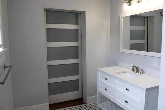 315 W 22nd St, Little Rock, AR 72206 - bathroom with baseboards and vanity