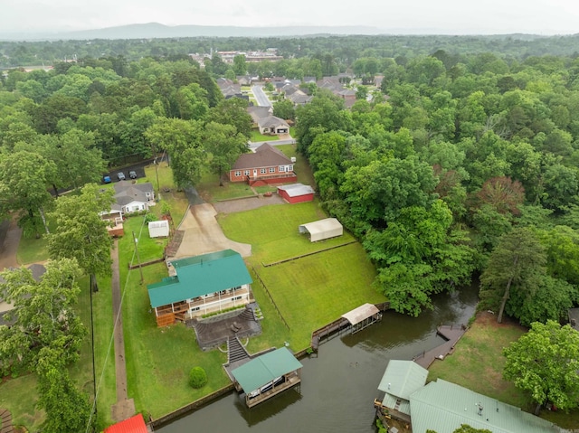 199 Gleneagle Loop, Hot Springs, AR 71913 - birds eye view of property featuring a water view