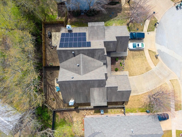 drone / aerial view