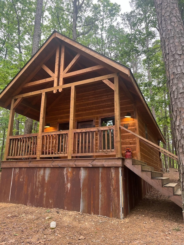 892 Hwy 375 E, Mena, AR 71953 - exterior space with stairway