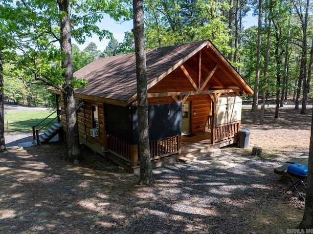 892 Hwy 375 E, Mena, AR 71953 - view of front of home featuring a shingled roof