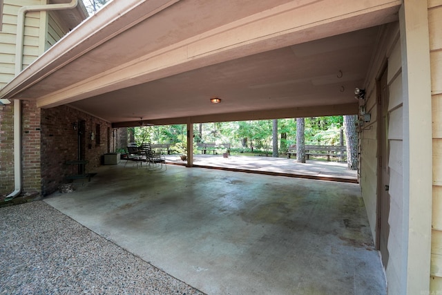 5 Southern Pines Cv, Pine Bluff, AR 71603 - exterior space with an attached carport