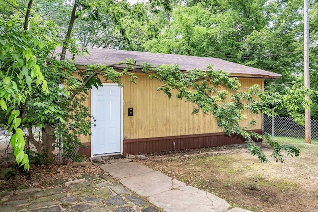 2420 Marshall St, Little Rock, AR 72206 - view of outdoor structure featuring fence