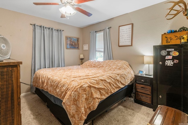 718 Jones St, Sheridan, AR 72150 - bedroom featuring carpet and ceiling fan