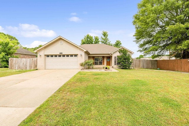 12 High Plains Dr, Cabot, AR 72023 - ranch-style house with a garage, concrete driveway, and stucco siding