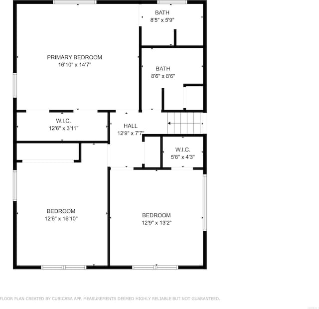 8113 Leatrice Dr, Little Rock, AR 72227 - property floor plan