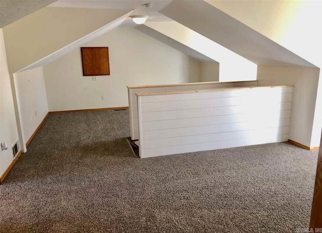 240 Round Up Ln, Mountain Home, AR 72653 - bonus room with carpet, lofted ceiling, and baseboards