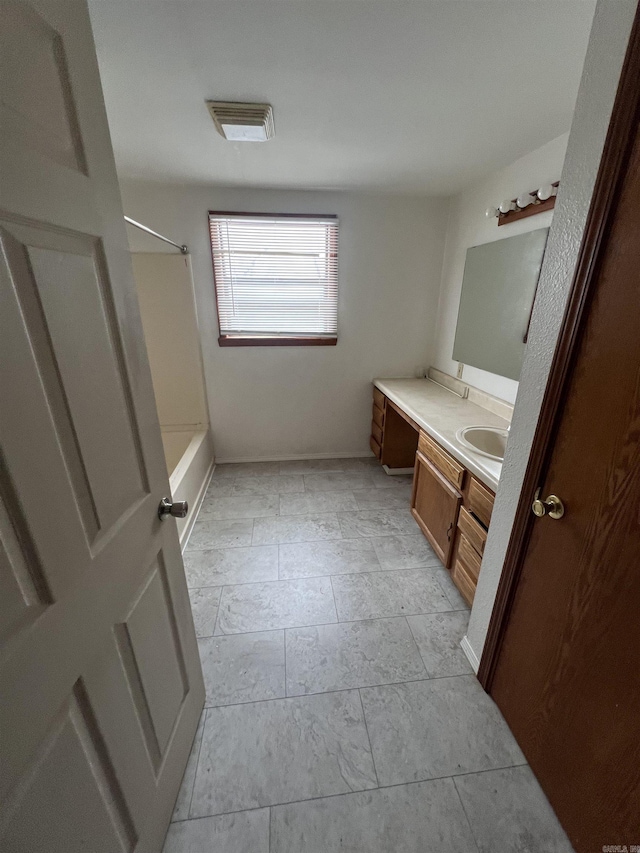 240 Round Up Ln, Mountain Home, AR 72653 - full bathroom featuring vanity and shower / bathtub combination