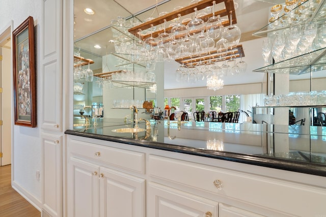 5000 Central Ave Unit 26-27, Hot Springs, AR 71913 - indoor wet bar featuring wood finished floors and recessed lighting