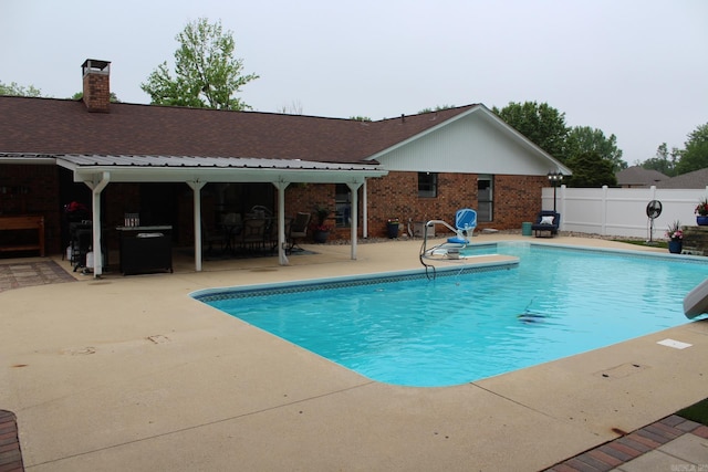 1108 N 14th St, Nashville, AR 71852 - view of pool featuring a patio and fence