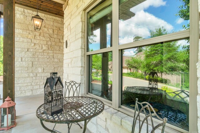 17 Cove Creek Pt, Little Rock, AR 72211 - view of sunroom