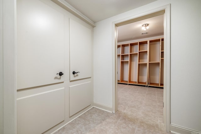 134 Myrick Ln, Hot Springs, AR 71913 - hallway featuring light tile patterned flooring and baseboards