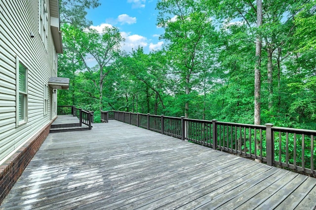 134 Myrick Ln, Hot Springs, AR 71913 - view of wooden deck