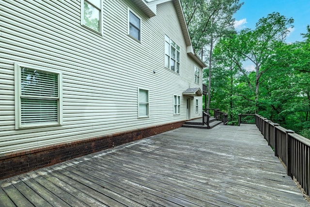 134 Myrick Ln, Hot Springs, AR 71913 - view of wooden deck