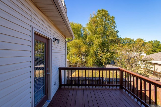 view of deck