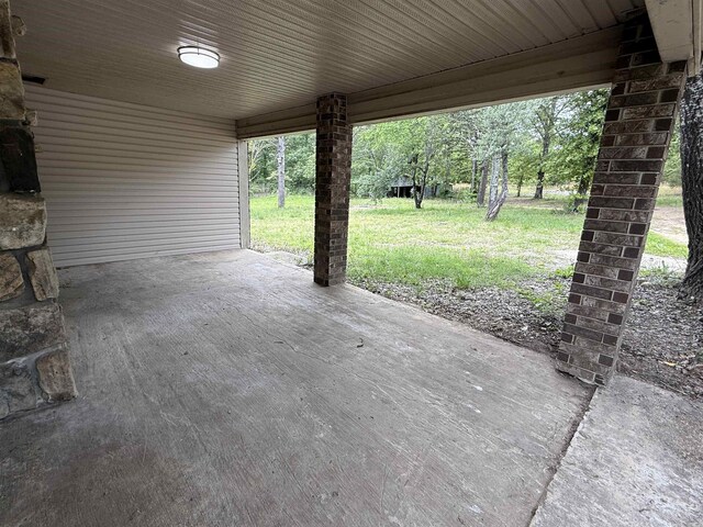 4090 Ar 56th Hwy, Wideman, AR 72585 - view of patio / terrace with an attached carport