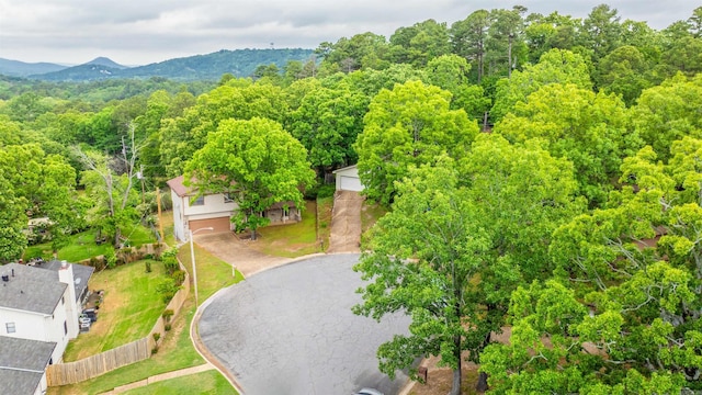 4 Desoto Forest Cv, Little Rock, AR 72211 - aerial view of a heavily wooded area and mountains