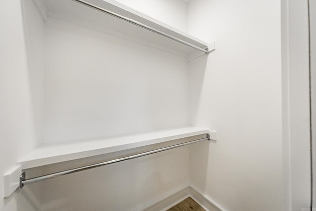 912 Lakeshore Dr, Heber Springs, AR 72543 - spacious closet featuring wood finished floors