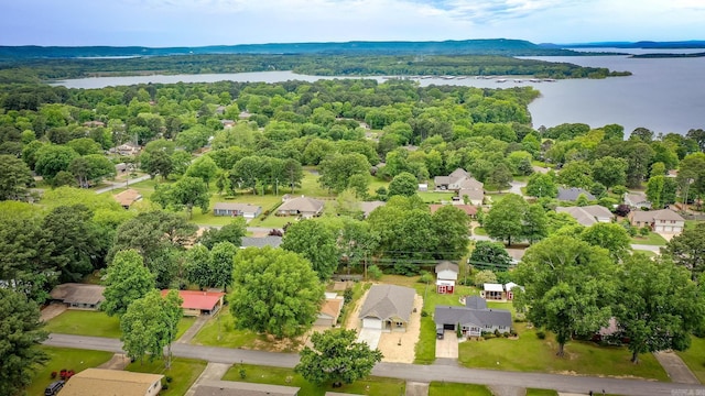 912 Lakeshore Dr, Heber Springs, AR 72543 - aerial perspective of suburban area with a nearby body of water