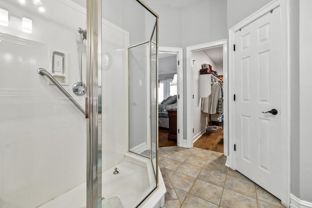 2724 Crooked Stick Dr, Benton, AR 72015 - full bath with a shower stall and baseboards