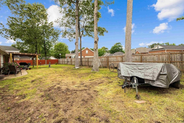 2724 Crooked Stick Dr, Benton, AR 72015 - view of yard featuring a patio area