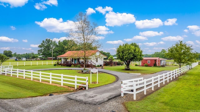 271 Austin Loop, El Paso, AR 72045 - view of property's community with curved driveway