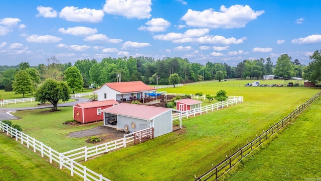 271 Austin Loop, El Paso, AR 72045 - overview of rural landscape featuring agricultural land