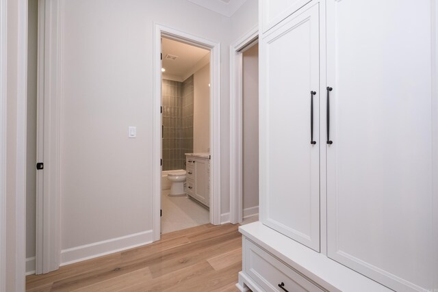 20 Abington Ct, Little Rock, AR 72223 - mudroom with light wood-type flooring and baseboards