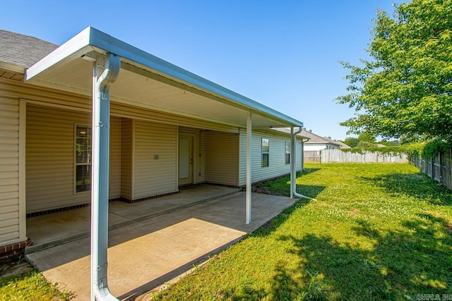 view of rear view of property