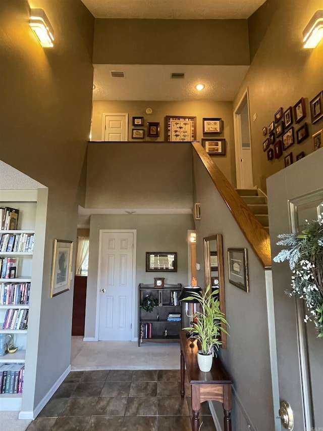 1502 Quail Creek Dr, Conway, AR 72032 - entryway with baseboards and stairway