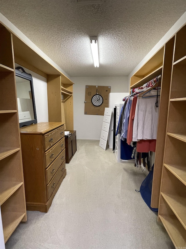 1502 Quail Creek Dr, Conway, AR 72032 - walk in closet featuring light carpet