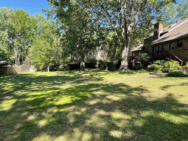 1502 Quail Creek Dr, Conway, AR 72032 - view of yard