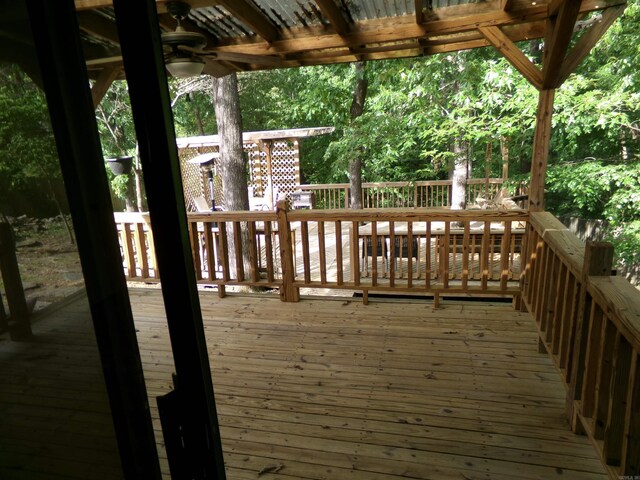 14301 Ridgewood, Little Rock, AR 72211 - view of deck