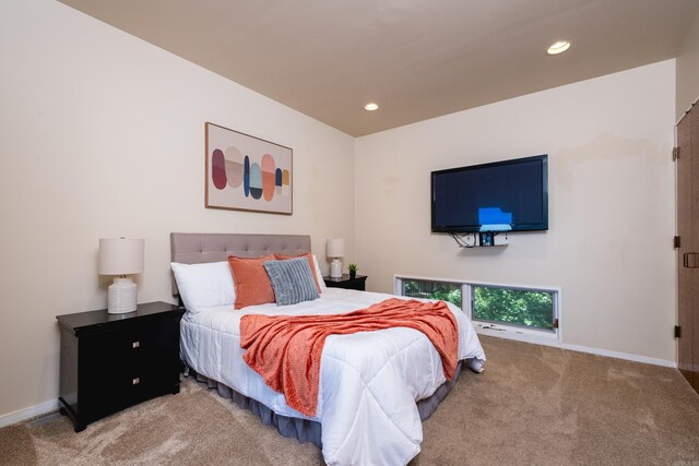 1 Rivers Edge Dr, Little Rock, AR 72227 - bedroom featuring carpet, recessed lighting, and baseboards