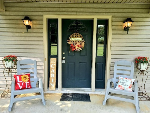 204 Riverside Dr, Pangburn, AR 72121 - entrance to property featuring covered porch