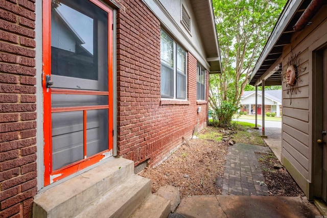 5200 I St, Little Rock, AR 72205 - view of side of home with entry steps and brick siding