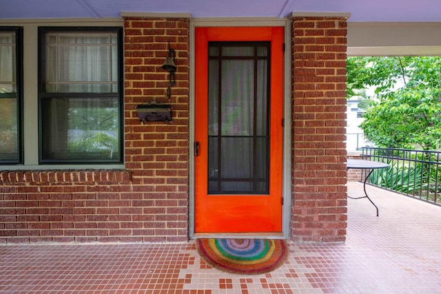 5200 I St, Little Rock, AR 72205 - view of exterior entry with brick siding