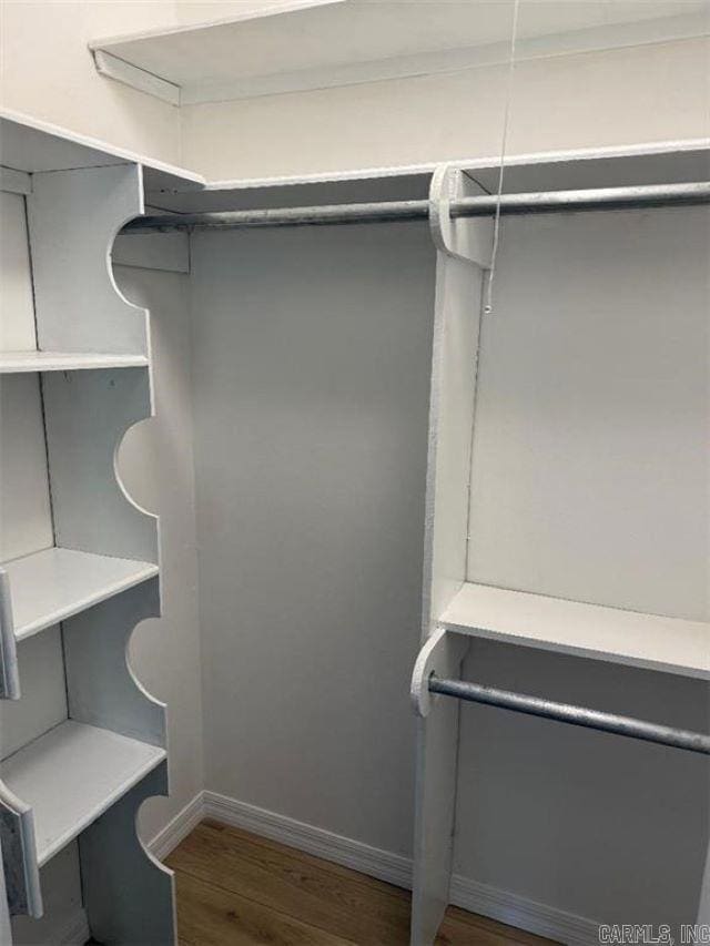 3705 E 6th St, Russellville, AR 72802 - spacious closet with wood finished floors