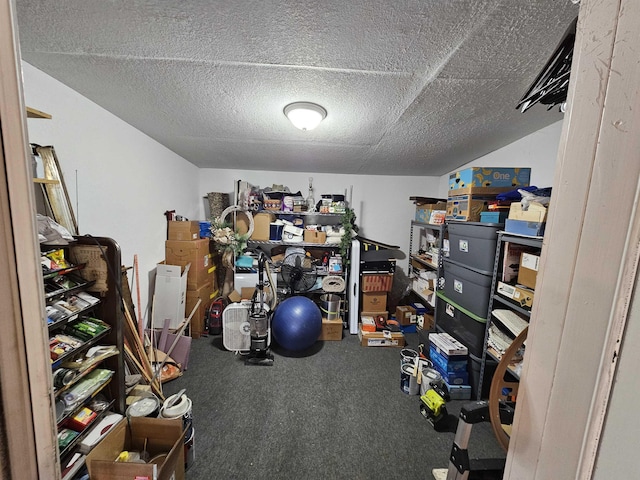 view of storage room