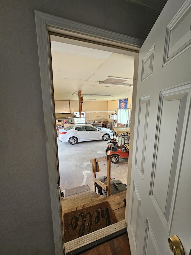view of doorway to outside