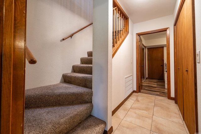 36 Lequita Pl, Hot Springs Village, AR 71909 - staircase with tile patterned flooring