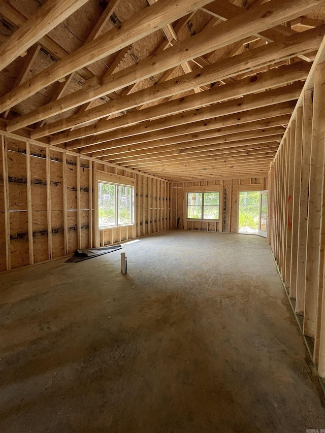 miscellaneous room with plenty of natural light