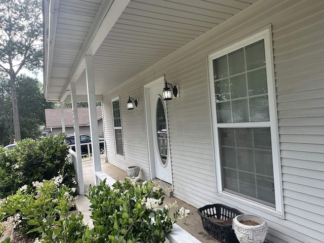 2608 Timbermist Cir, Benton, AR 72015 - view of patio featuring covered porch