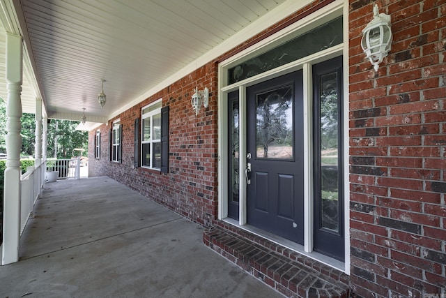 72 Ranch Rd, Arkadelphia, AR 71923 - entrance to property with covered porch and brick siding