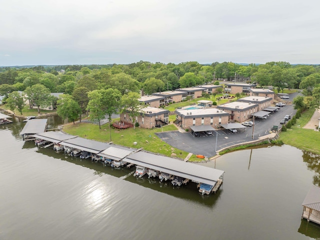 1121 Twin Pts Unit 1121C, Hot Springs, AR 71913 - bird's eye view of a large body of water